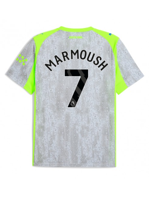 Manchester City Omar Marmoush #7 Replika Tredje Kläder 2025-26 Kortärmad Manchester City Omar Marmoush #7 Replika Tredje Kläder 2025-26 Kortärmad